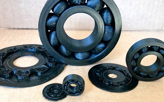 Bearing 96 mm and 48 mm diameter  by PrintPartShop