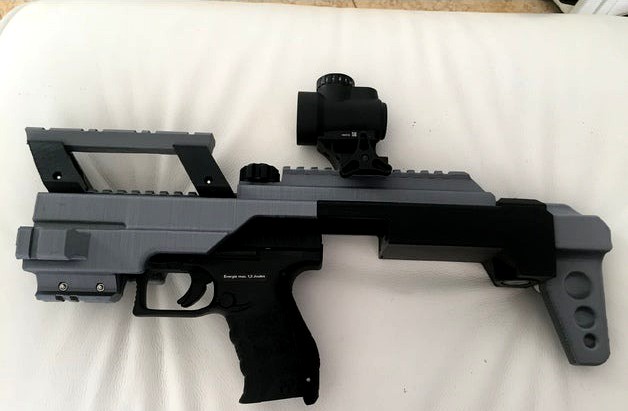 Micro PDW (Airsoft Conversion) by mussy