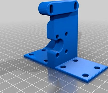 Bowden mount for wanhao i3 by Flechette_Spectre