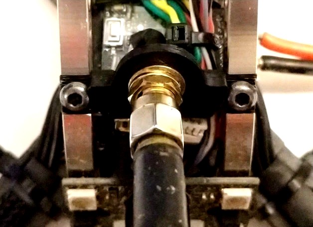 Furibee X215 Pro Angled FPV Antenna Mount by jasoncoon