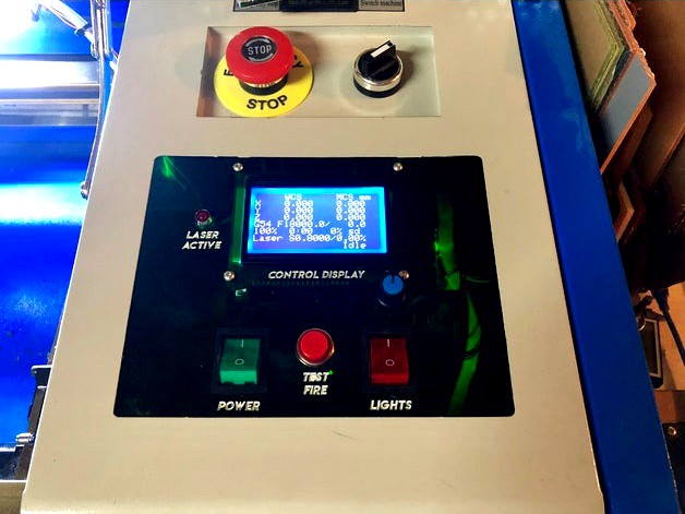 Custom K40 Control Panel by NickRBrewer