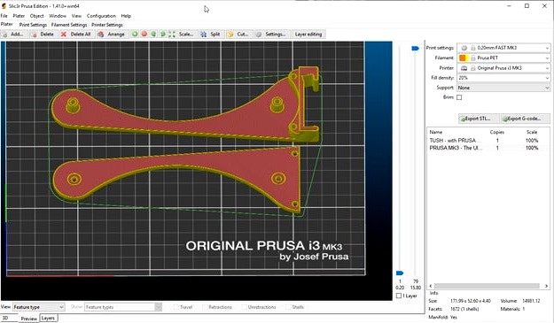 PRUSA MK3 - The Ultimate Spool Holder by bbzed