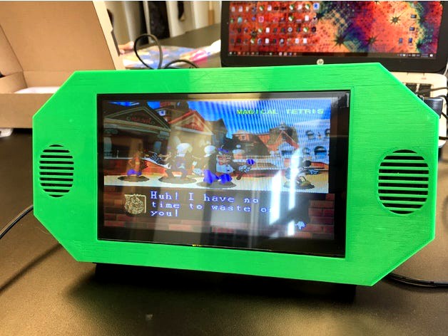 7" Raspberry Pi Standalone Console by pyrohmstr