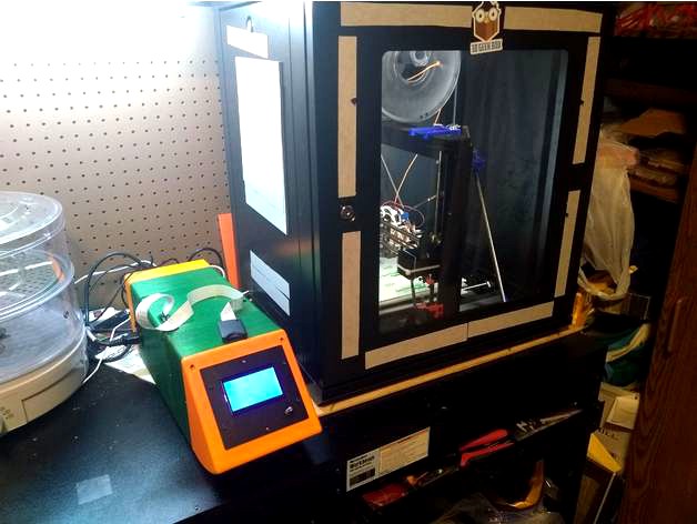Monoprice Maker Select Electronics Box by ranchrifle