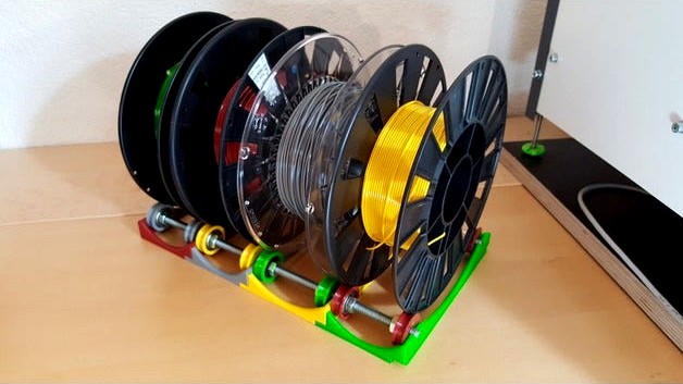 Modular multi spool holder for Mosaic Palette+, Palette2 and other by Bash-T