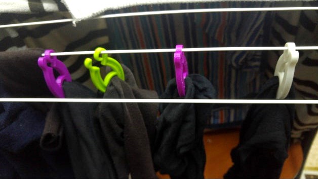 Cyclops Sock Clip by guysoft