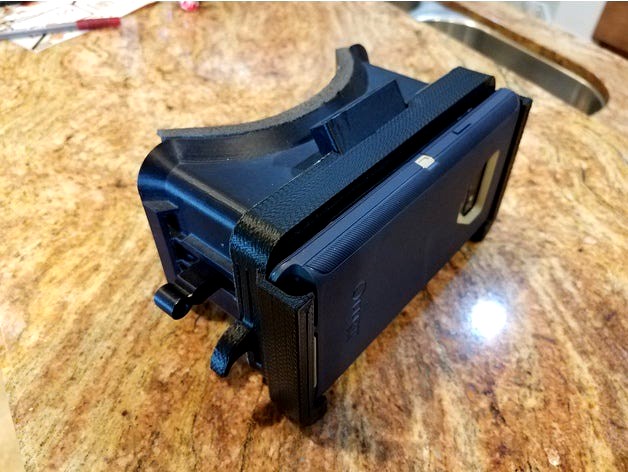 TTVR cradle for Note9 with Otterbox case by TickTock