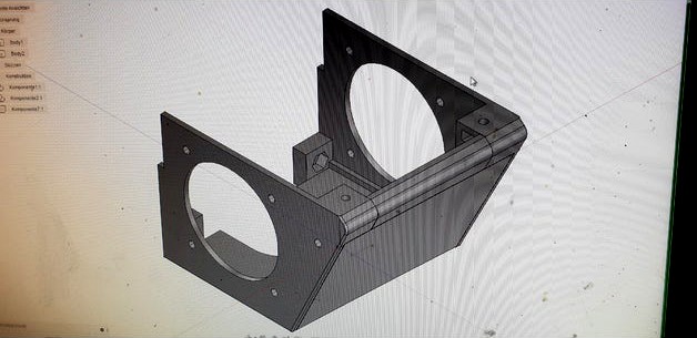 Anycubic I3 Mega Hot end housing by stewi87