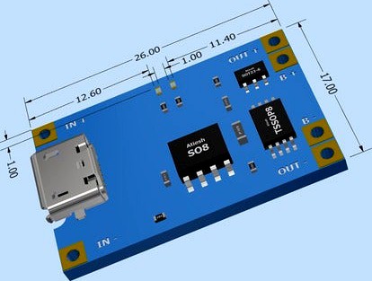 Model - MH TP4056 Module by Atiesh