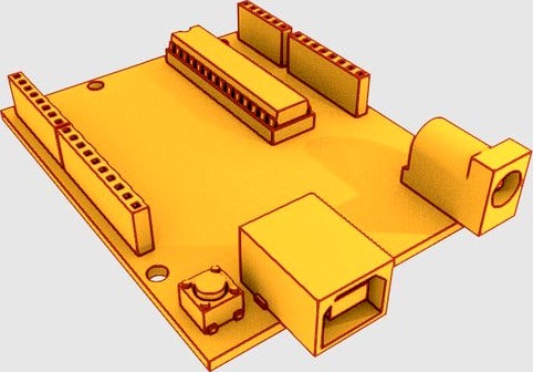 Spareparts: 3d models of various random electronic and mechanical components for OpenSCAD by sadr0b0t