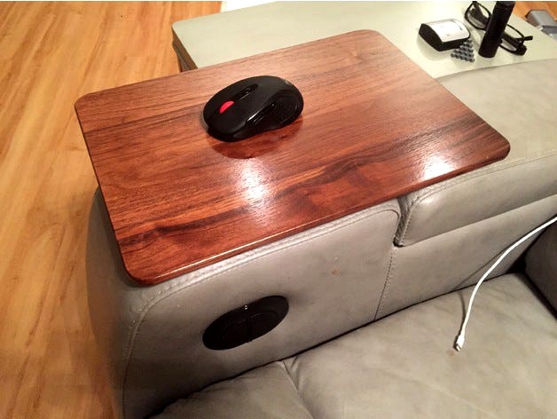 Theater chair swivel table by NailDRV