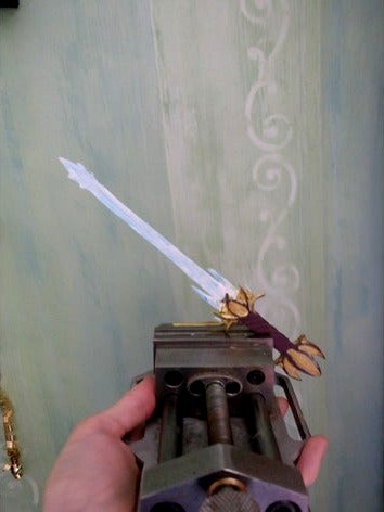Fantasy Elven Two-handed sword by crissi_x3