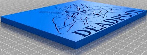 PLAQUE DEADPOOL by nonoducati