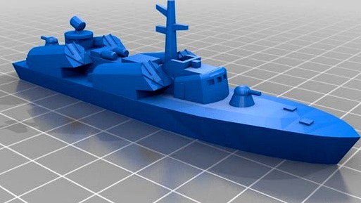 1/350 OSA-1 Missile Boat by decapod