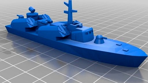 1/350 OSA-1 Missile Boat by decapod