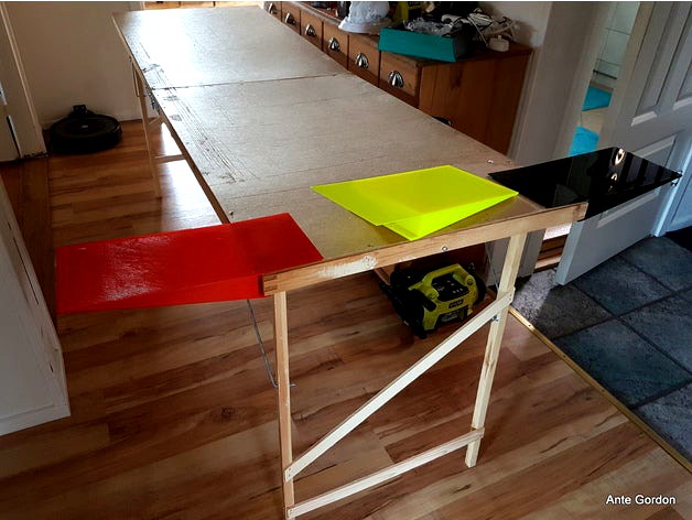 Painters table ->1m wide by Gigante