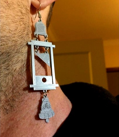 Behead The King! Earrings / Pendant by SorosAndCuckIndustries