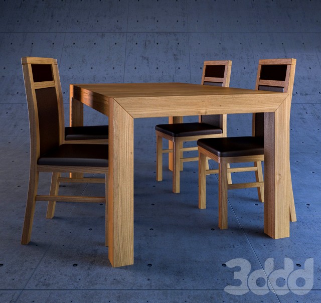 Обеденный стол + стулья