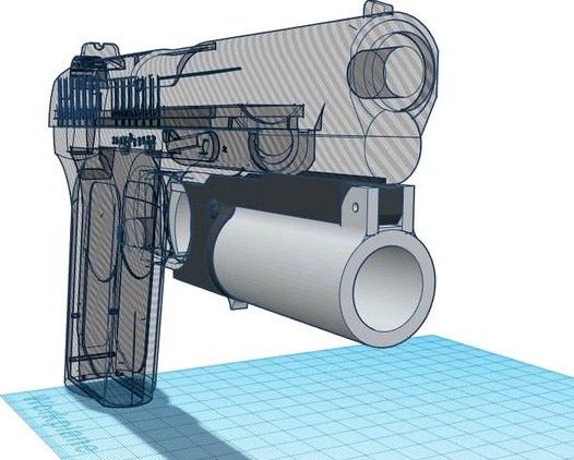 Kingsman Underbarrel Shotgun by SwarleyAUS