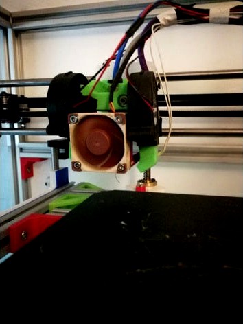 E3D mount with sensor mount by lauth