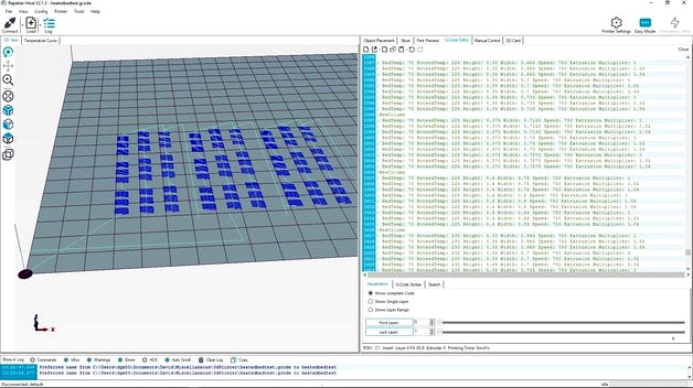 1st Layer Optomisation (g-code generator) by dgm3333