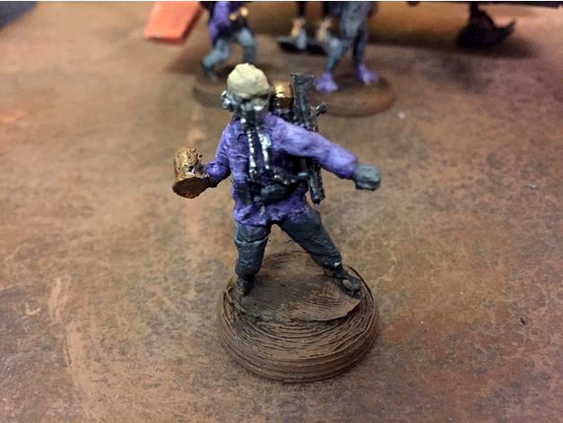 Tognath Commando with Demo Charges (Star Wars Legion scale) by McAnultyMiniatures
