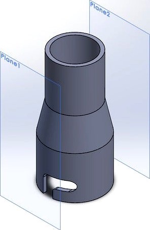 Bosch Glide Miter Saw Vacuum Adapter by Wisetunersjp