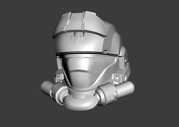 Halo Reach ODST Helmet  by Rainyfire