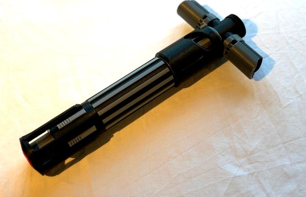 Kylo Ren / Crossguard Lightsaber with Crystal Chamber / suitable for electronics  by AlcatrazSkywalker