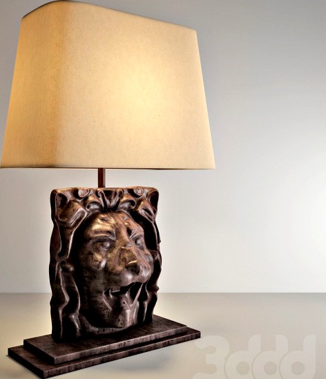 Restoration Hardware - LION&#039;S HEAD TABLE LAMP