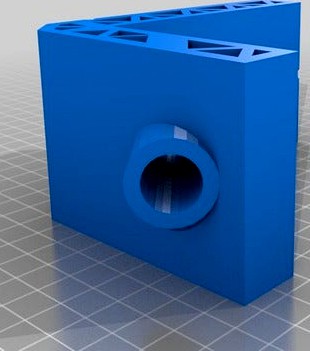 Drilling guide for angular (miter) joint by alexianna