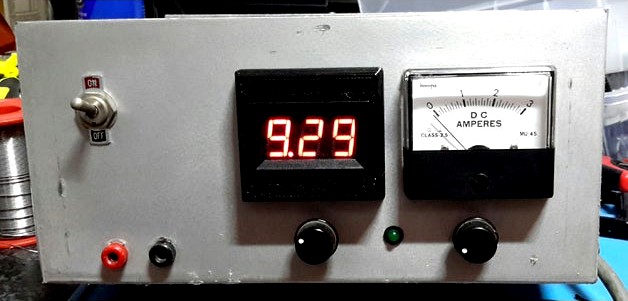 LED VOLTMETER FRAME for retro look to match old Analogue Ammeter by isakh1