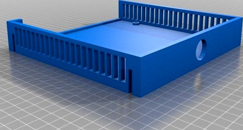 Mini ITX (HTPC) case. Slim PC by withouthuston