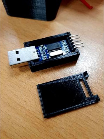 PL2303 Uart to USB Serial port case by John0228