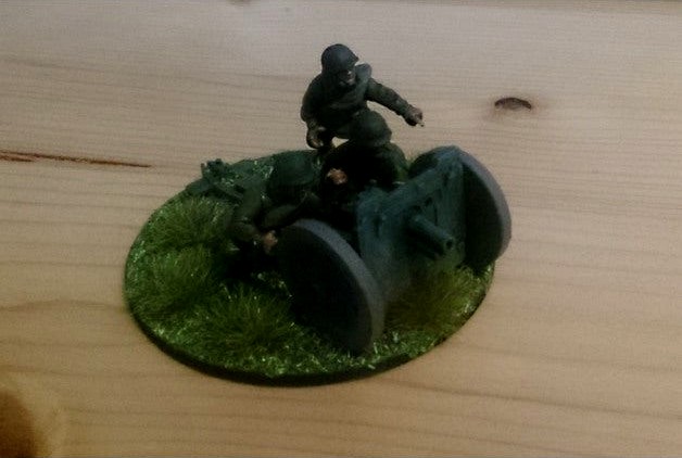 Soviet 76mm regimental gun M1927 by Ironchicken