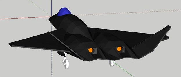 Northrop YF-23 Black Widow II by 67bope