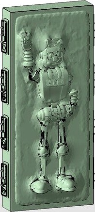 JoelBot In Carbonite by geartechbrandon