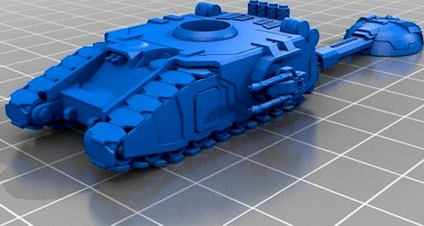 Marine battle tank by Perseverius