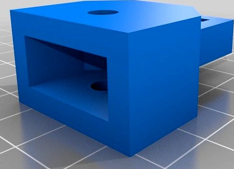 Prusa X axis tension arm for GT2 pulley  by Tyros87