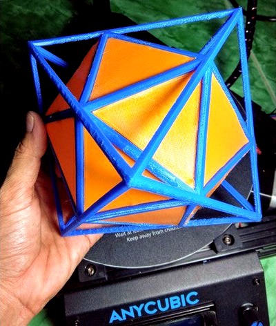 Khối 20 mặt đều (icosahedron) by dangtrunghieu