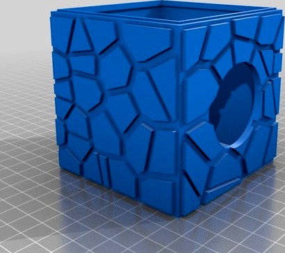 Bird house Planter - remixed tolerances by SimonSolar2C