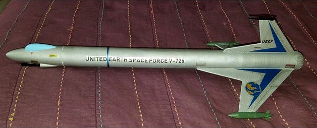 Valkyrie model rocket by Aslansmonkey