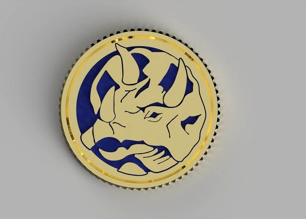 Power Coin Blue Ranger by surfinbird132