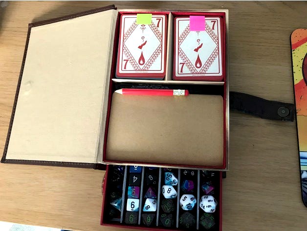 Dice & card dividers for Fable Collectors Book by Orski