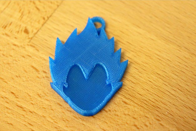 Vegeta Keychain by aguzinski