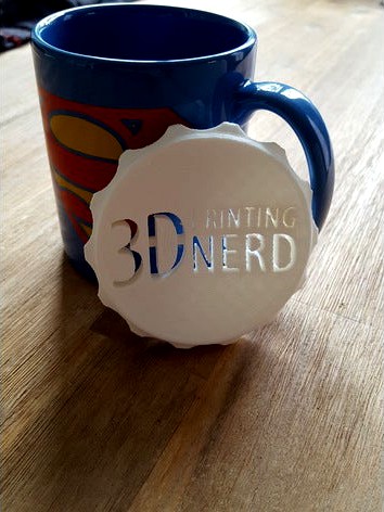 3D Printing Nerd Makercoin by RaimonElctrncs