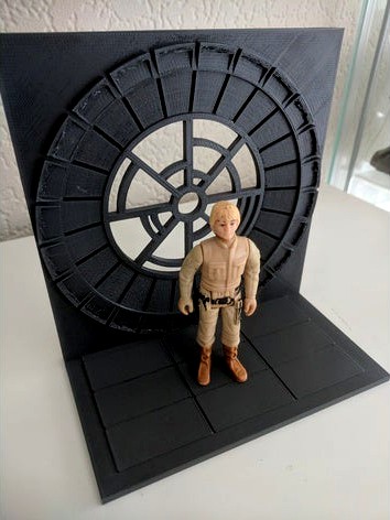 Star wars throne room diorama for vintage action figures by xenor