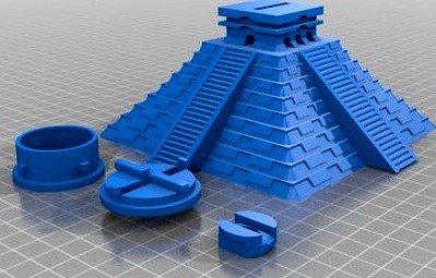 Mayan Pyramid Bank (2 options) by dadmezz