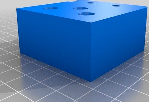 Root 3 CNC X-Axis Drag Chain Adapter Y by cmhettinger