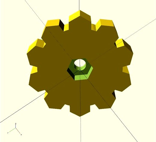 Table Nut by nipnbite